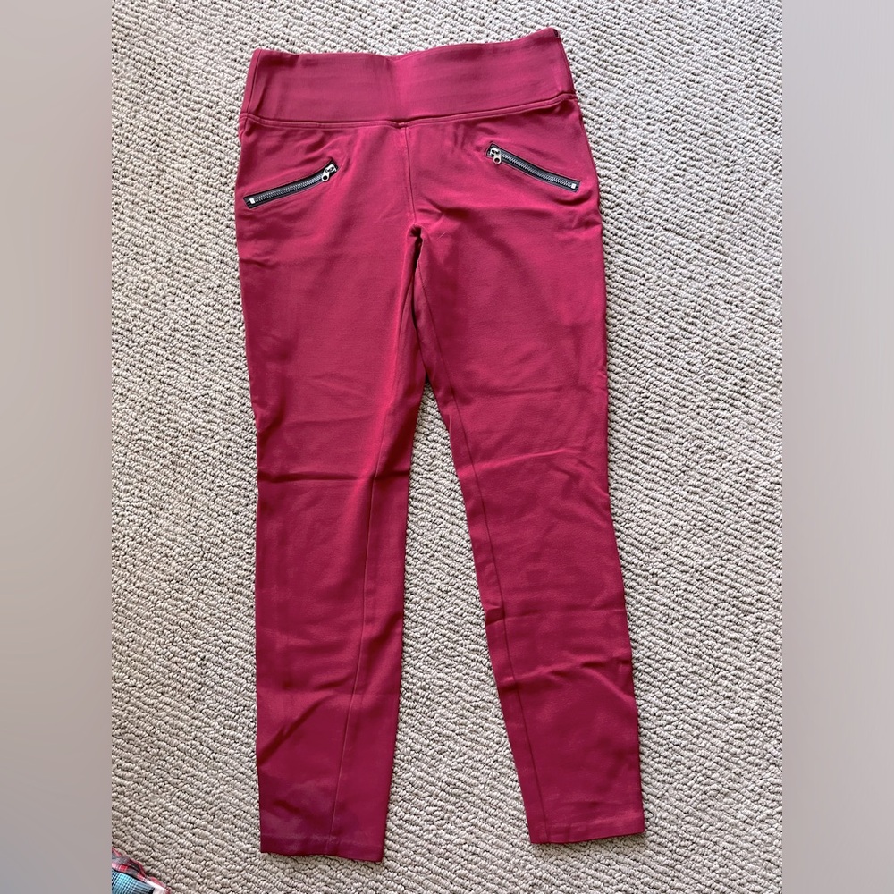 Stretch Pants size 6 for sale, Red